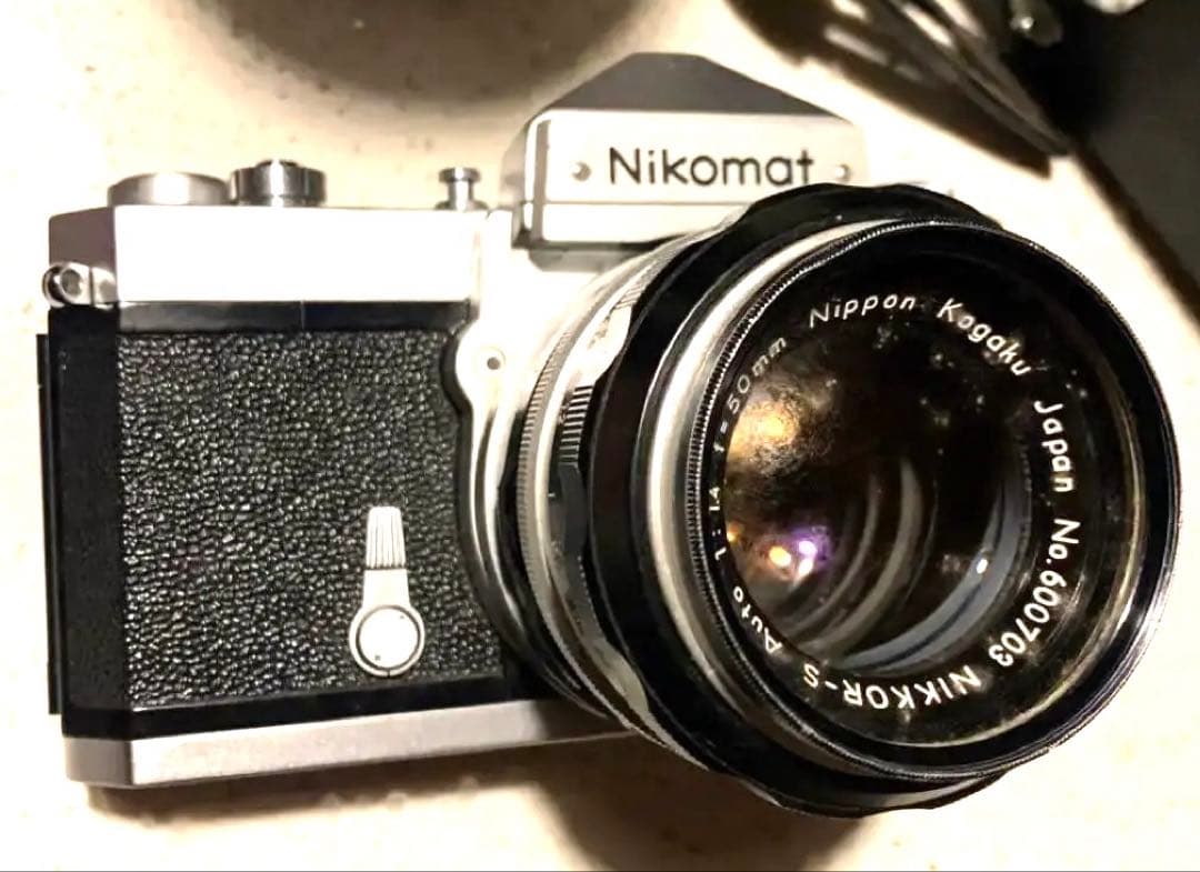 ニコンnikomatフィルムカメラ 一眼レフ ＆SUPER KOMURA レンズ