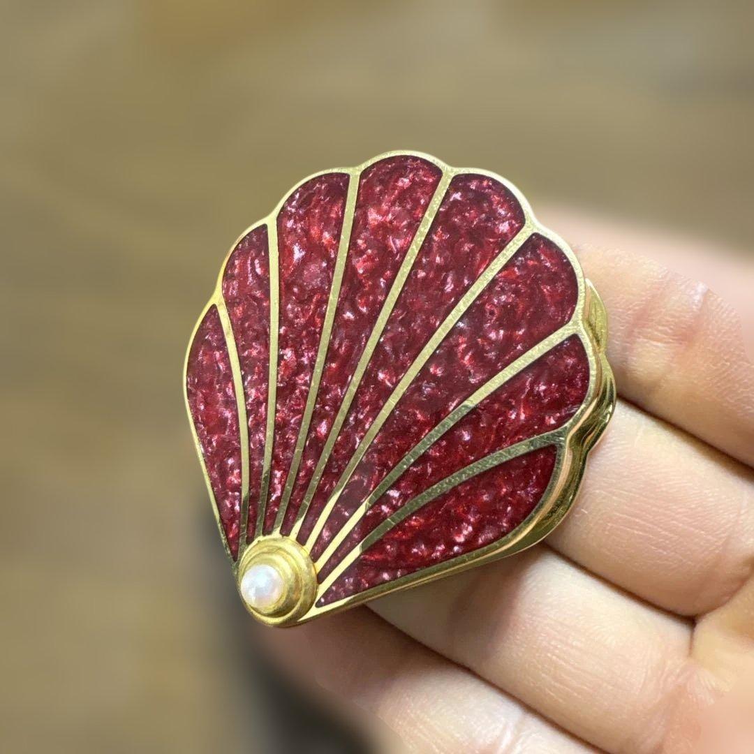 MIKIMOTO 貝殻型懐中時計