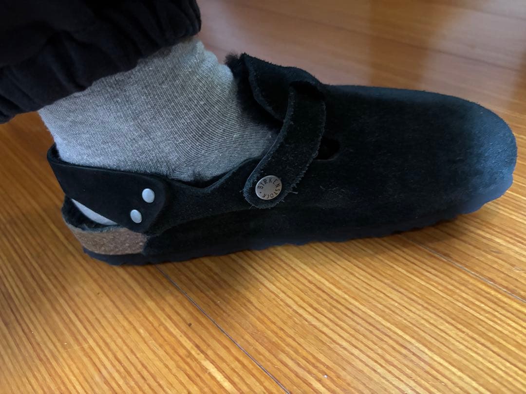 Birkenstock ブラック サボ・クロッグサンダル