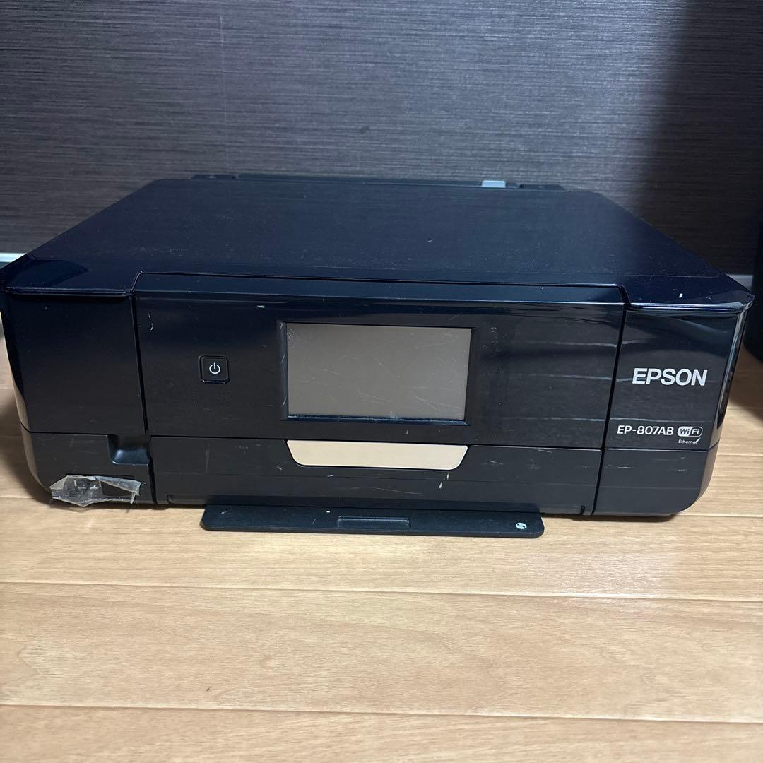 EPSON EP-807AB インクジェットプリンタージャンク品