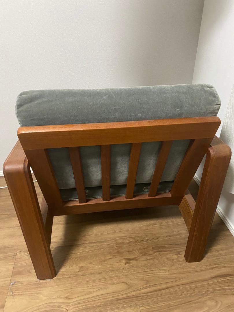 1人掛けソファ 木製フレーム