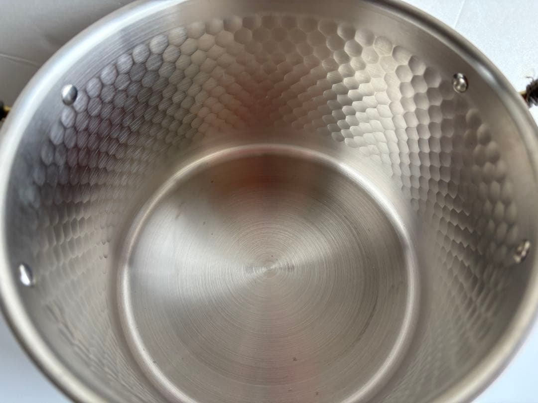 【希少！表面ブロンズ加工】銅製 両手煮込鍋20cm COPPER100 燕三条