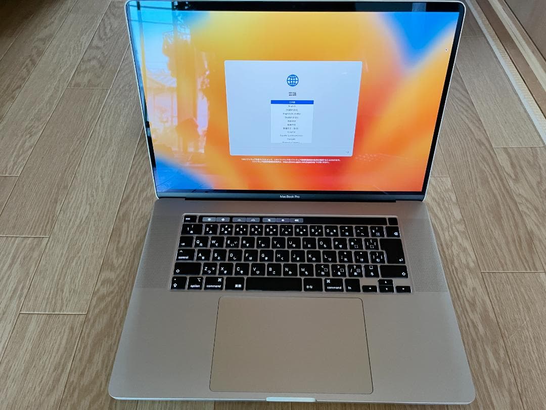 【美品】MacBookPro 2019 16インチ Core i9 1TB