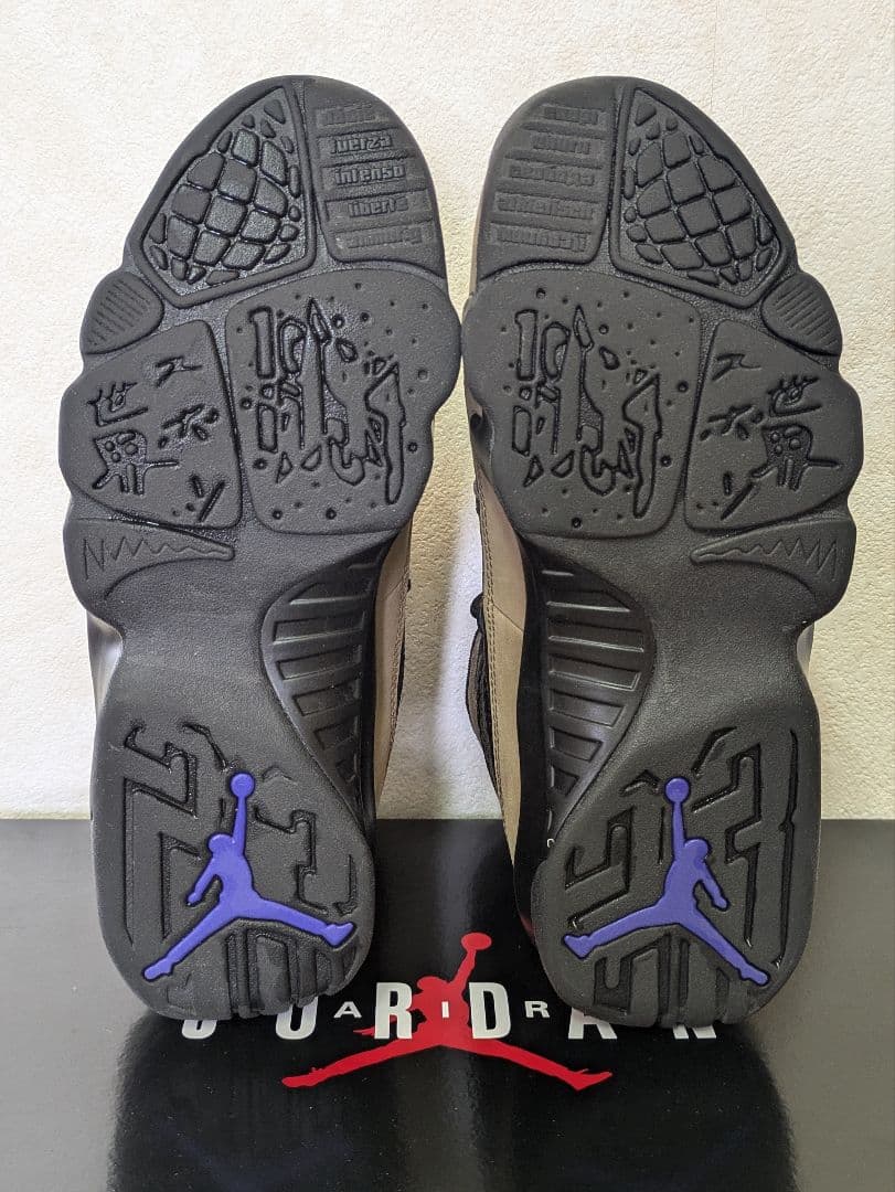 Air Jordan 9 ブラック/ブラウン/パープル オリーブ