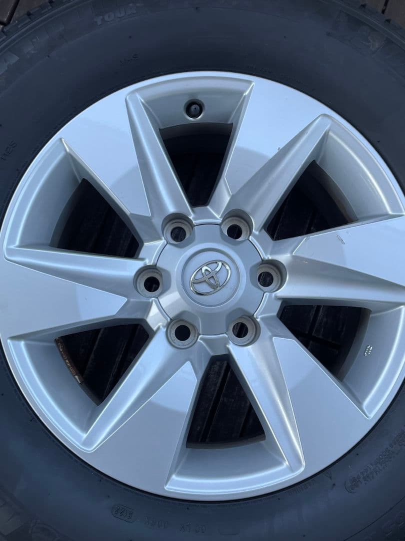 プラド後期　純正ホイールタイヤセット （1本分）150系後期プラド