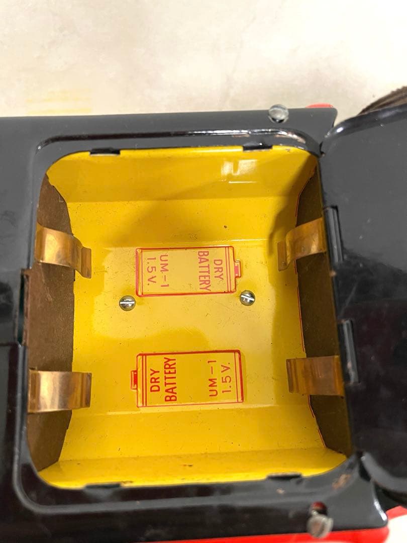 超激レア マスダヤ ブリキ ソニコンバス 赤 ブリキ製　昭和レトロ　増田屋