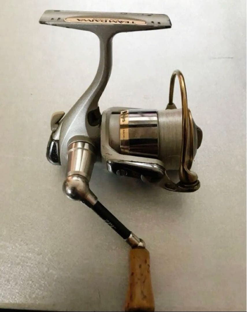 【希少品】Daiwa TDダイワ スピニングリール ハンドル交換 トラウト バス
