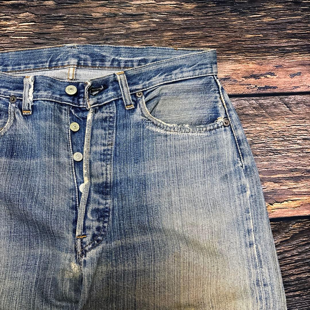 LEVI’S / 66 single selvedge denim pants