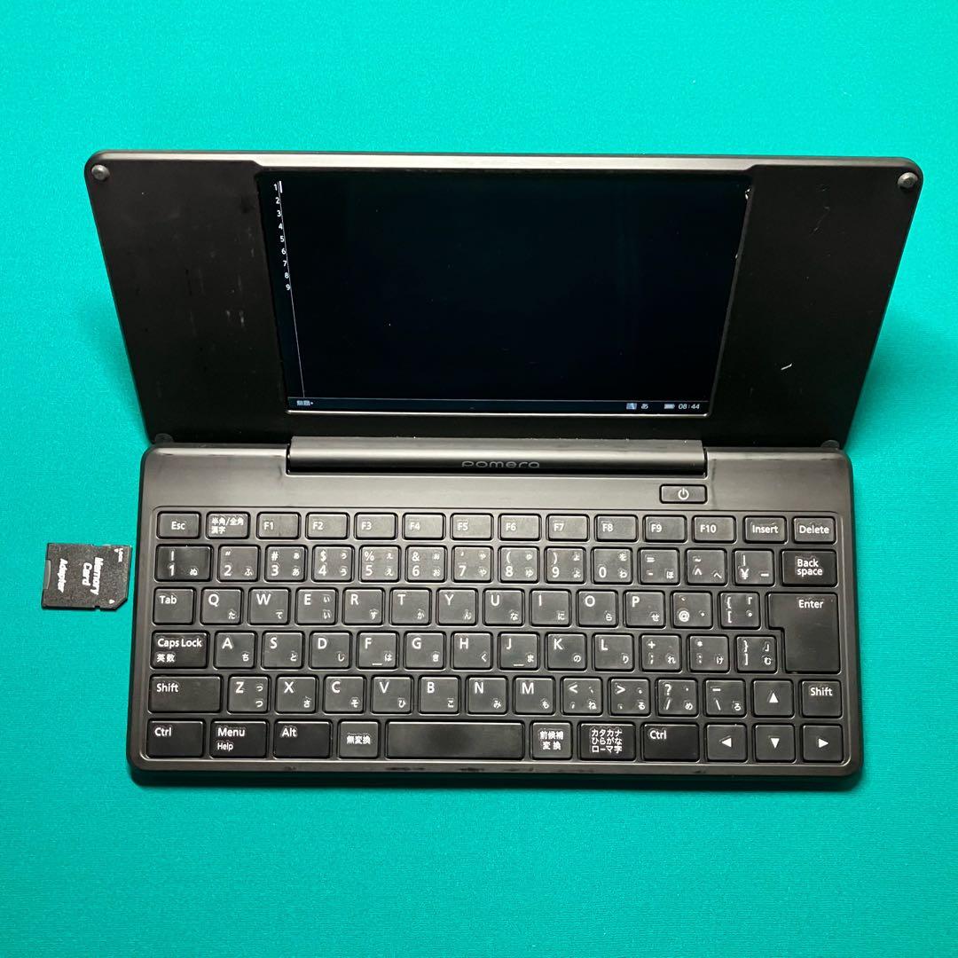 KING JIM POMERAポメラDM200(ATOK搭載)機能SD充電正常