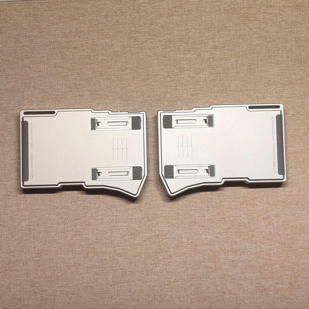 ム*ギ様 Cornix LP 無線分割キーボード シルバー