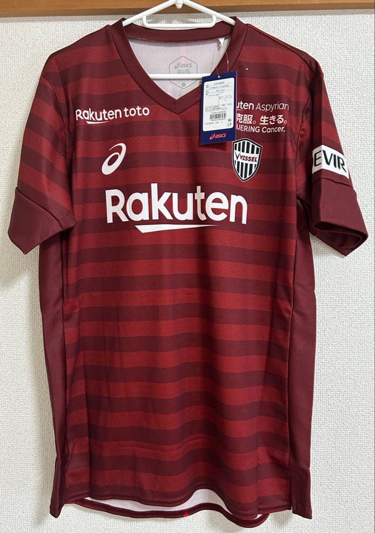 ヴィッセル神戸　イニエスタ選手　新品未使用ユニフォーム　Lサイズ