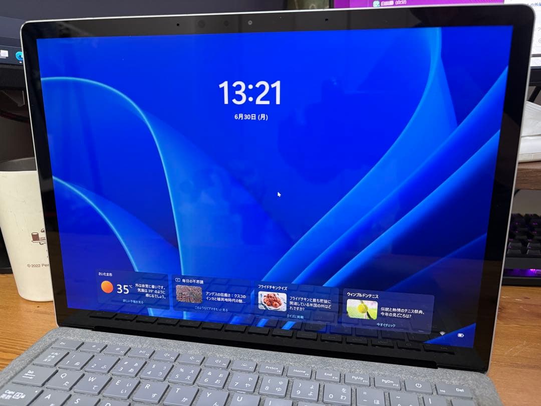 も*の様 Microsoft Surface Laptop 13.5インチ シル