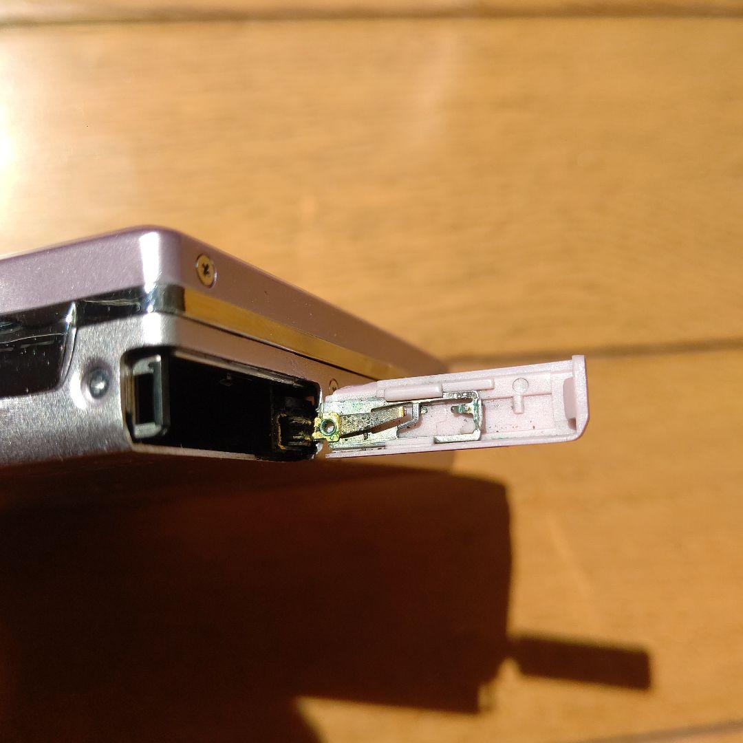 ジャンク品 SHARP 1bitポータブルMDレコーダー MD-DR7-P