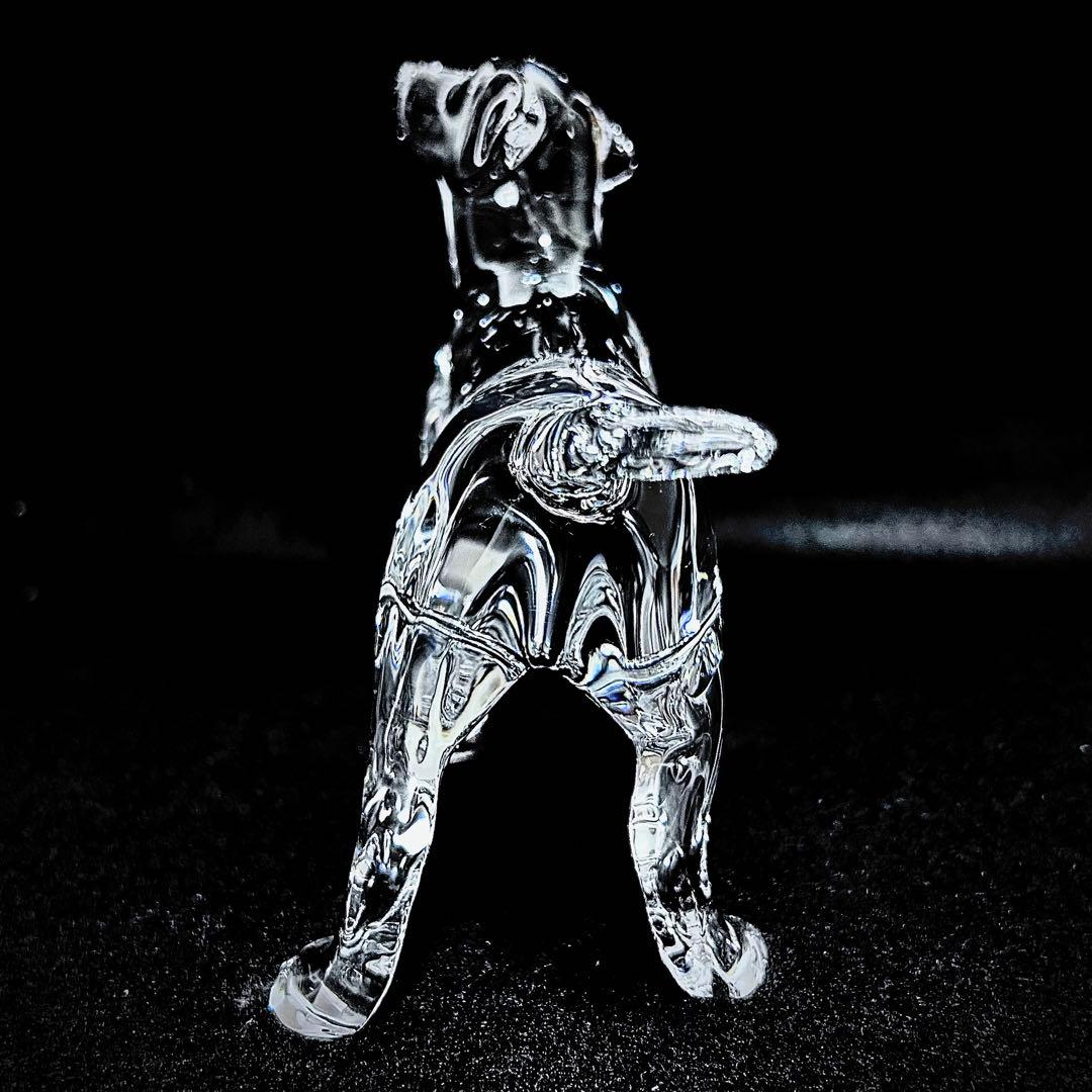 【美品】Baccarat バカラ ラブラドールレトリバー 犬 大型 置物