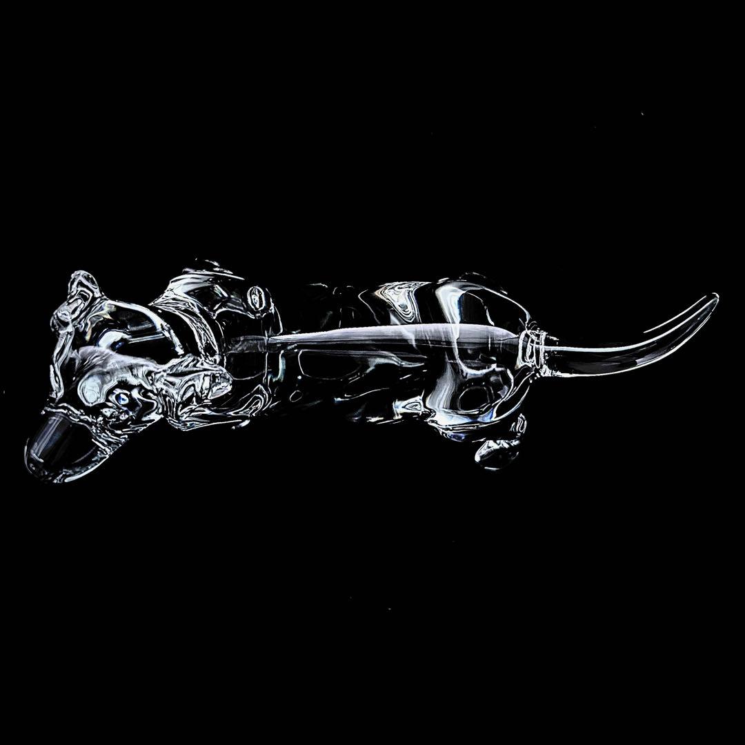 【美品】Baccarat バカラ ラブラドールレトリバー 犬 大型 置物