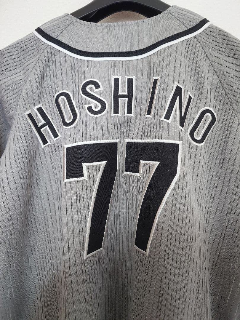 阪神タイガース 星野仙一 ビジター ユニフォーム LL グレー 優勝 プロ野球