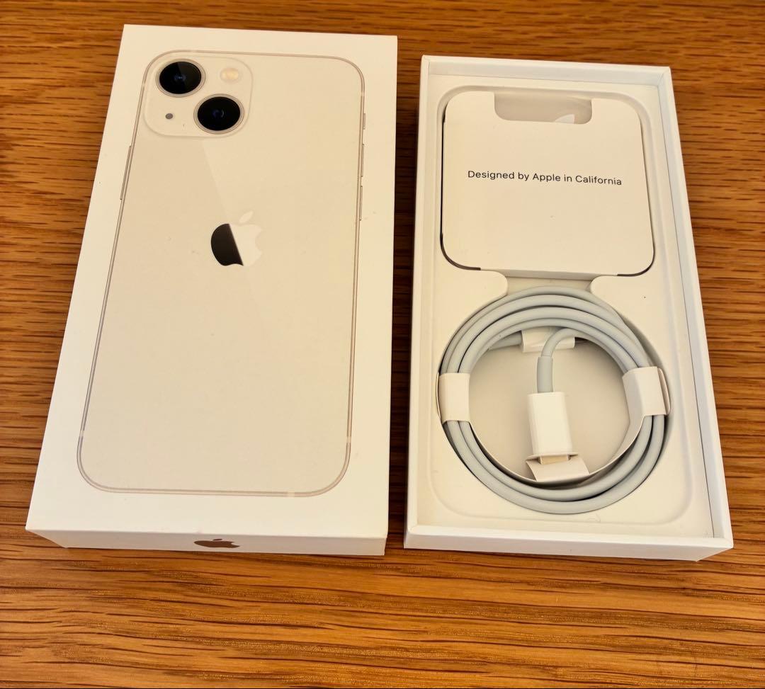 iPhone 13mini[スターライト]256GB/SIMフリー