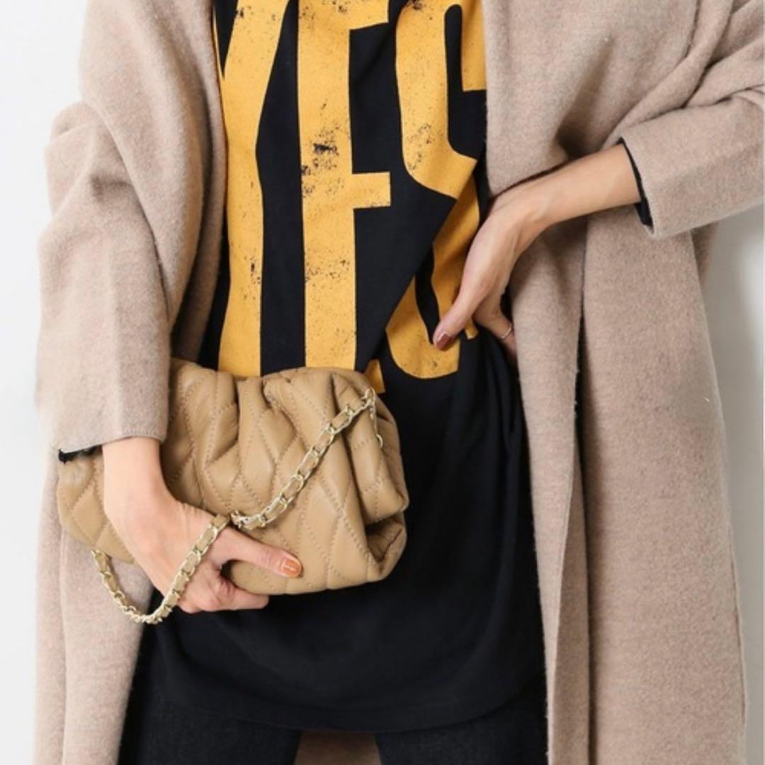 未使用✨ AULENTTI オウレンティ キルティングチェーンバッグ 2way