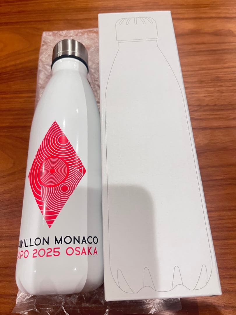 【非売品】大阪万博モナコ館公式保温ボトル　VIP専用 正規品　レア
