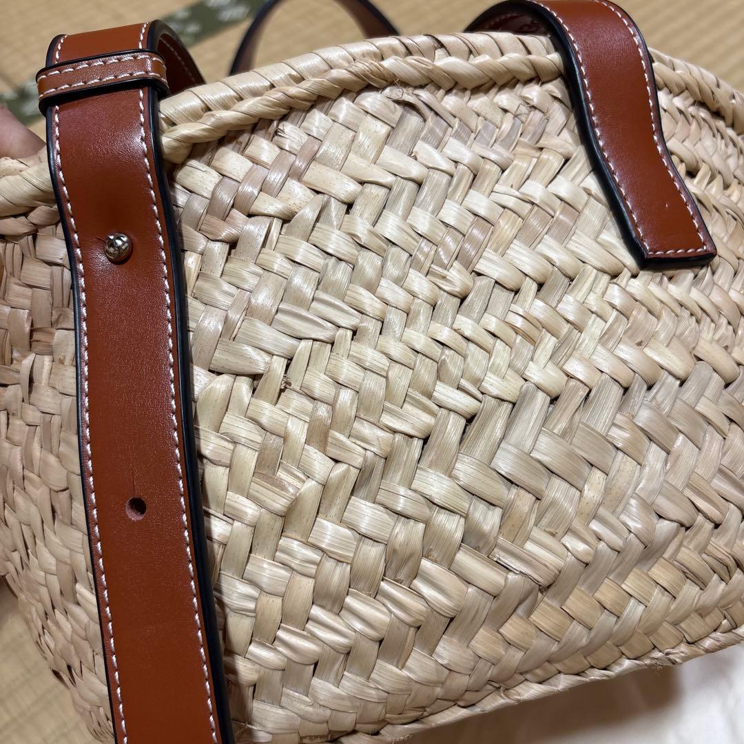 LOEWE ストローかごバッグ ベージュ スモールサイズ