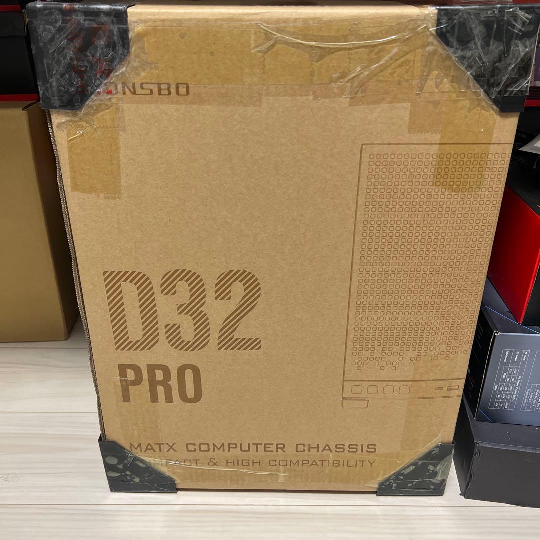 JONSBO D32 PRO ブラック　ミニデスクトップケース