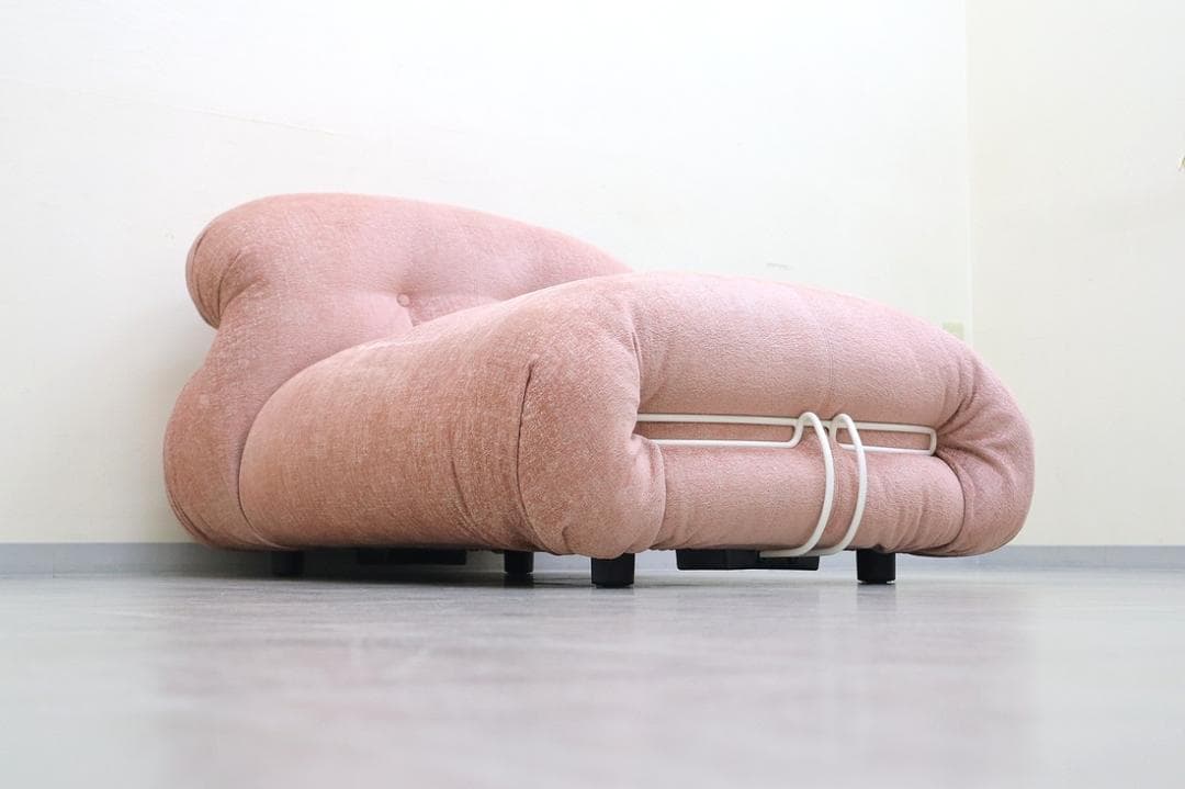 極美品 カッシーナ 名作 SORIANA ソリアナ ソファ 1人掛け ロング