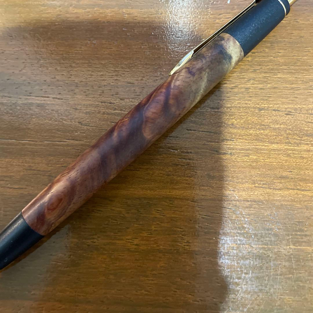 ボナン　本花梨瘤杢　源平(紅白) ペンシル