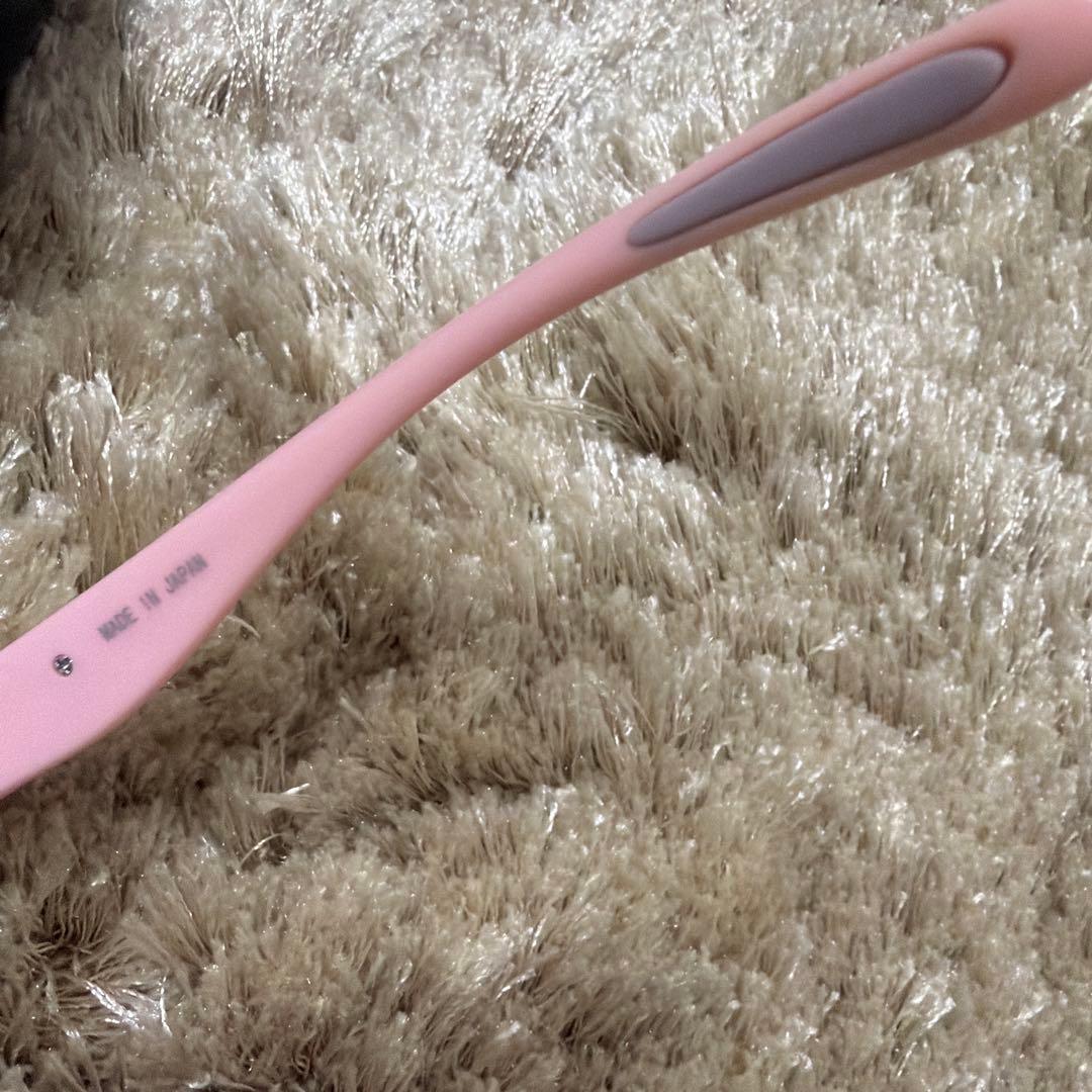 SWANS スポーツサングラス ホワイト/ピンク