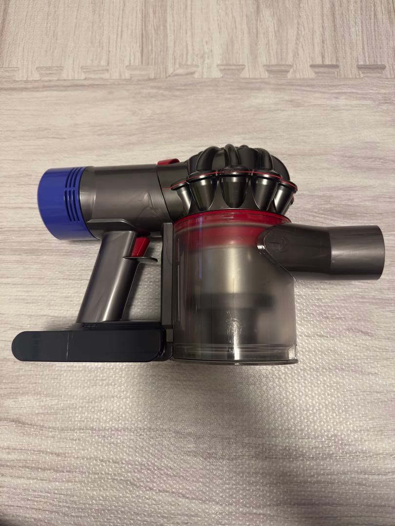 Dyson V8 パープル　本体、ヘッドともに分解洗浄済み