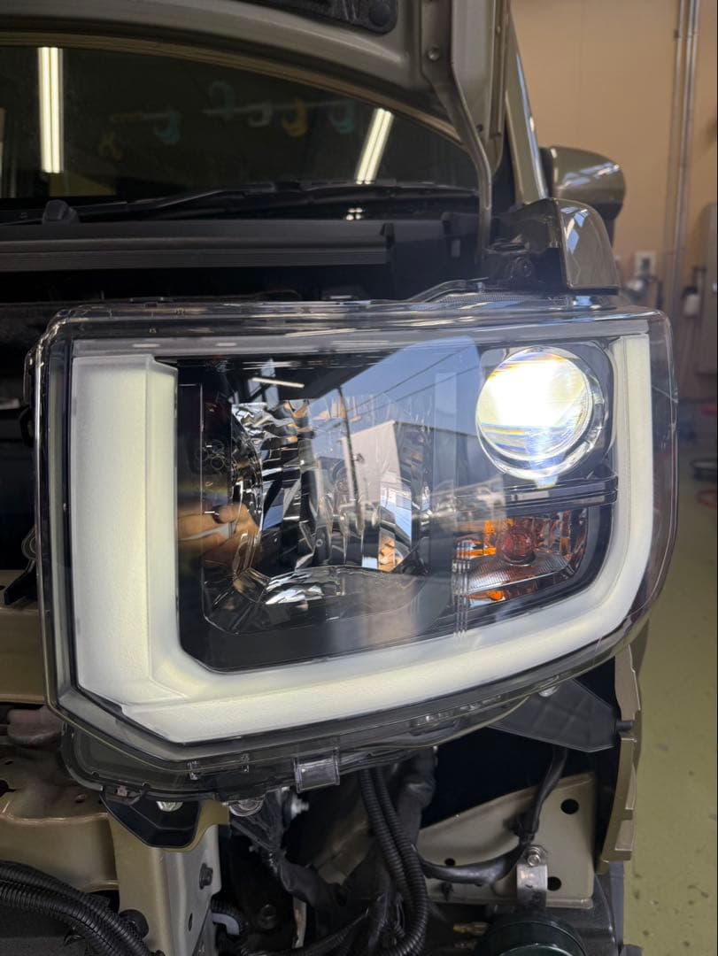 値下げしました‼︎超美品✨【ダイハツ ウェイク】純正 ヘッドライト 左