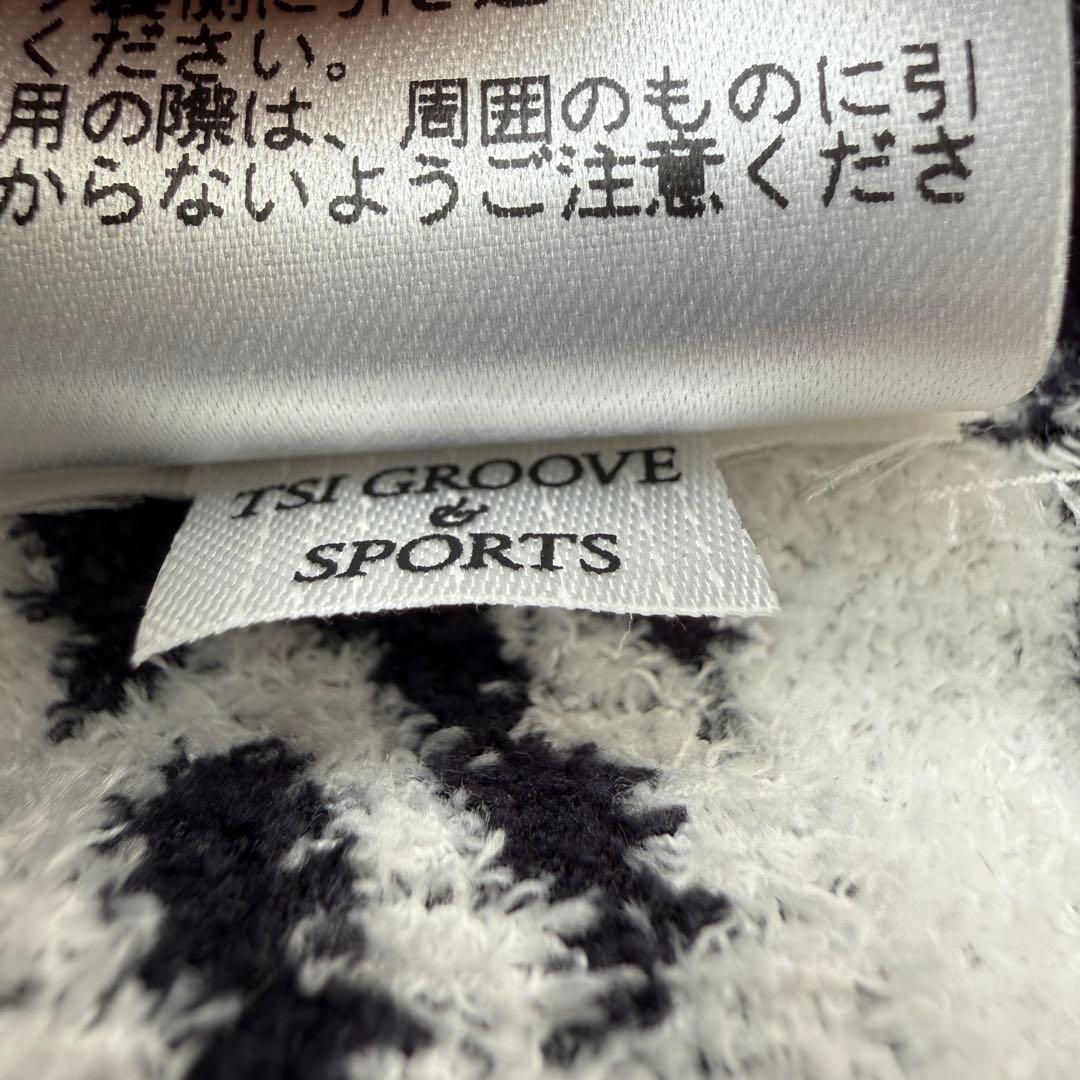 パーリーゲイツ　ニット　ブルゾン　ジャケット　XL〜XXL相当 総柄　白　黒　6