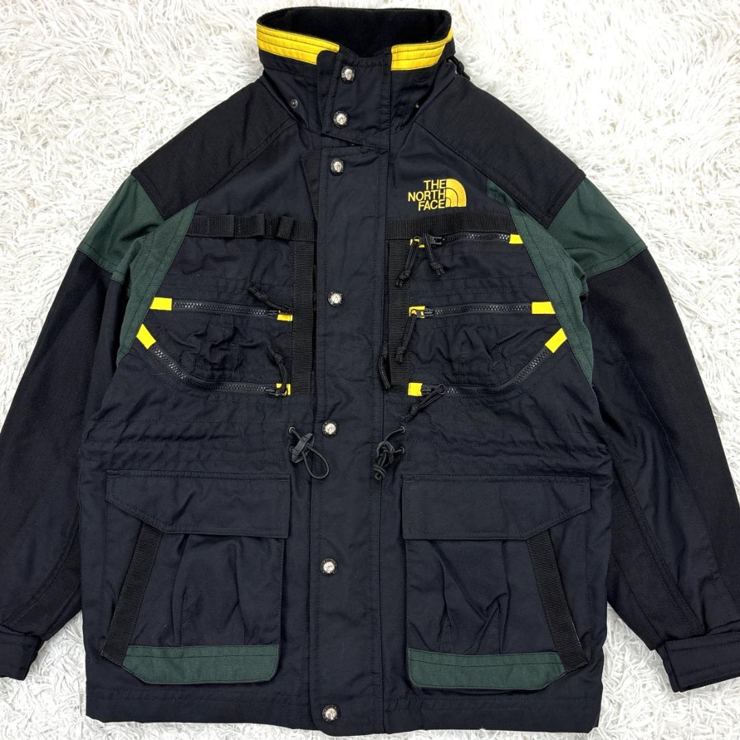 ザノースフェイス　カラーブロックデザイン　スキージャケット　ジャケットタイプ