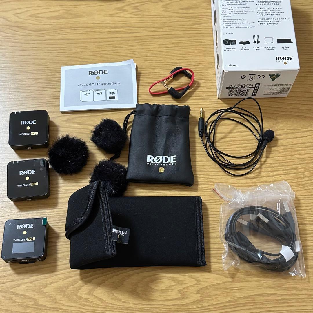 RODE wireless go 2 Microphones ワイヤレスゴーツー
