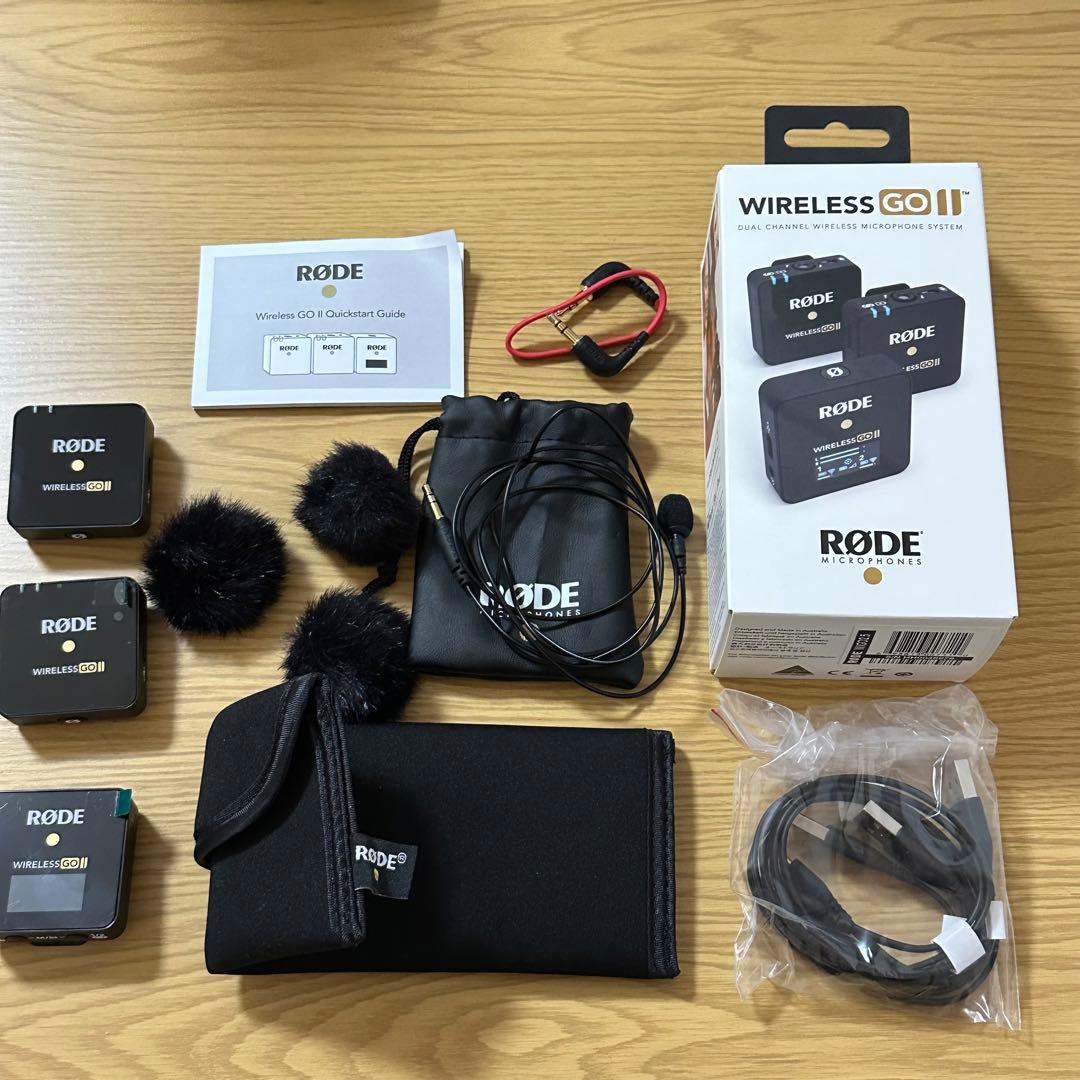 RODE wireless go 2 Microphones ワイヤレスゴーツー