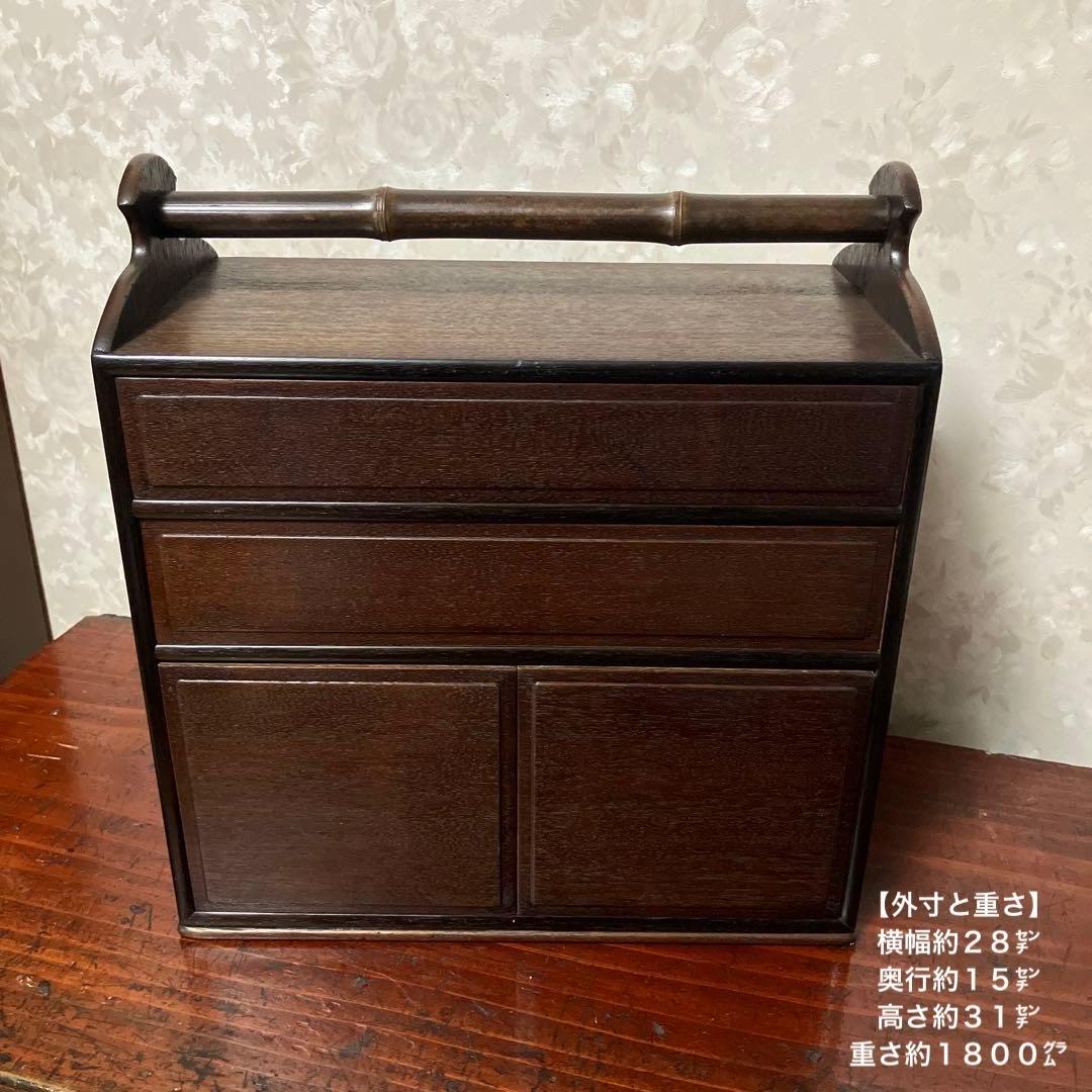 時代物の無精箱（ぶしょうばこ）