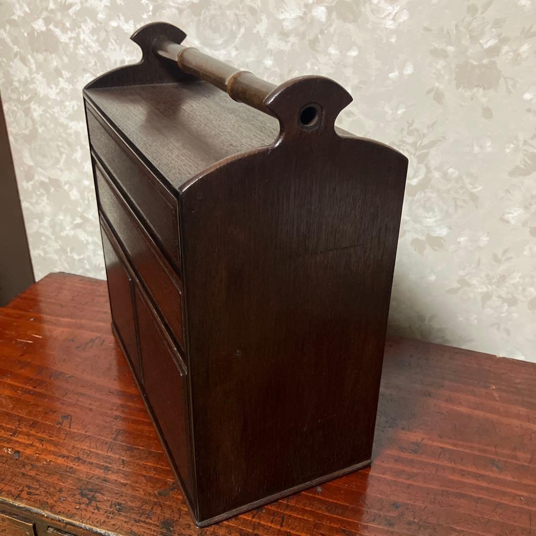 時代物の無精箱（ぶしょうばこ）