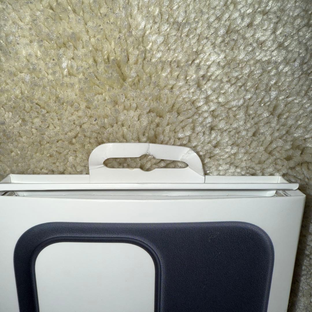 iPhone 14Pro max純正レザーケース　ブラック