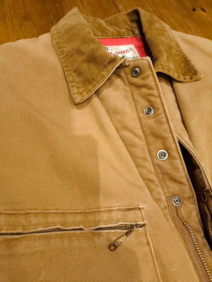 【週末限定セール】Lee　キルティング　オールインワン　ビンテージ　ダック生地