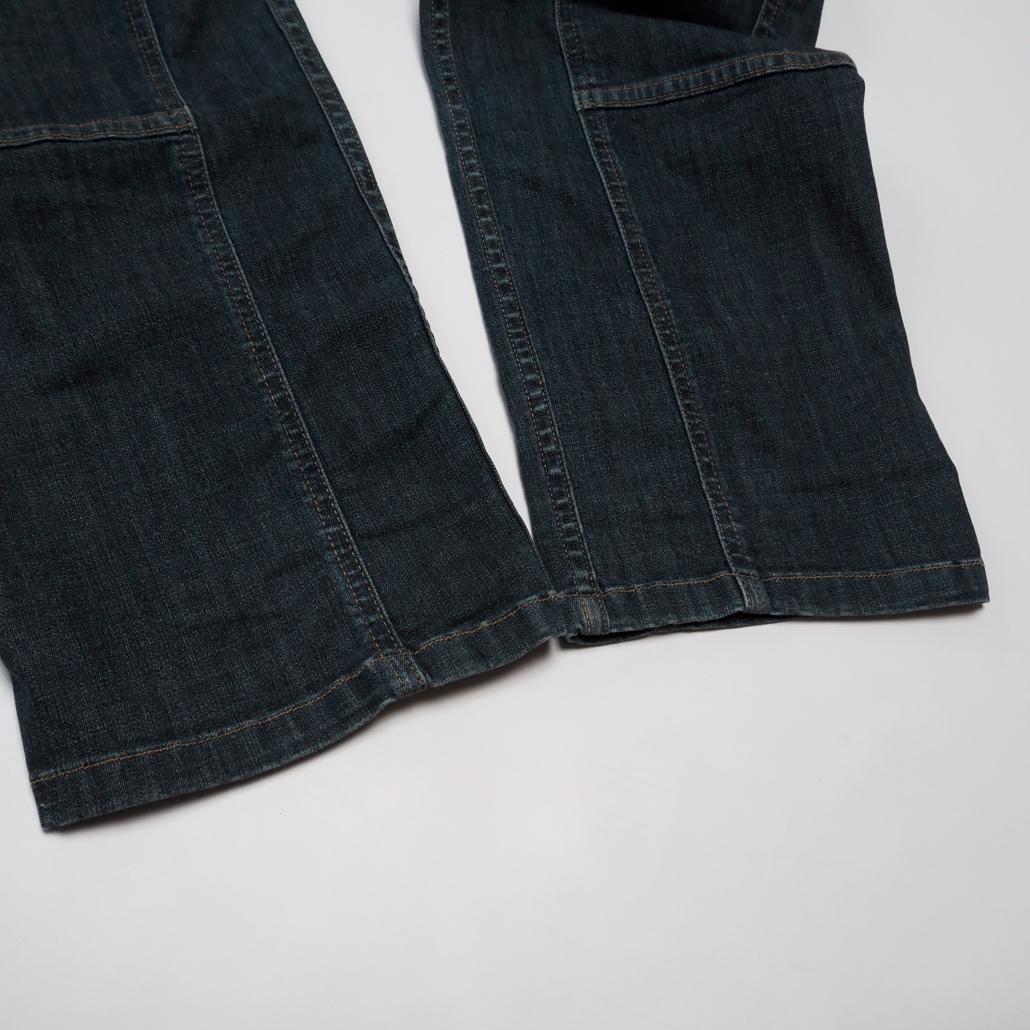 PPFM ARCHIVE Y2K スカル刺繍ボンテージデニムつなぎ 00s L