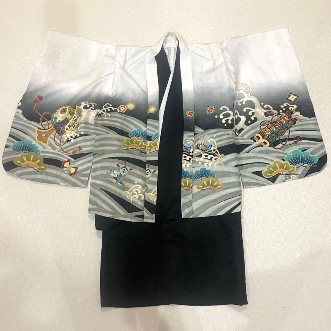 七五三 5歳　110cm 子供用着物セット 12点