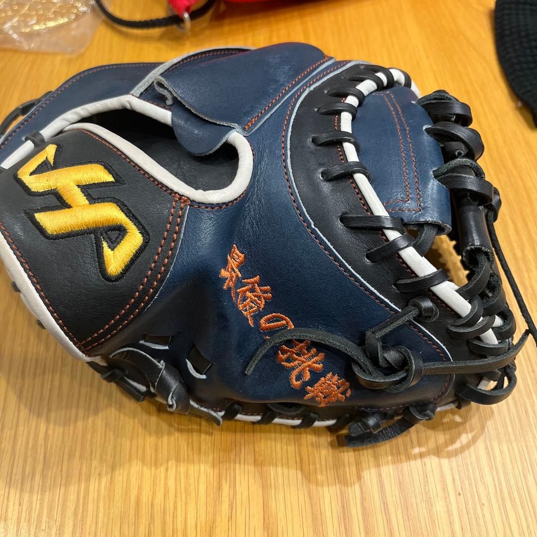 JH PRO-002 硬式グローブ ネイビー
