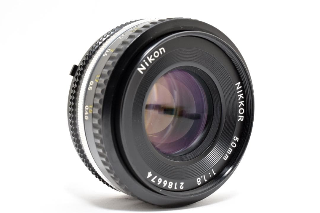 美品 NIKON ニコン AI-S NIKKOR 50mm f1.8 M661