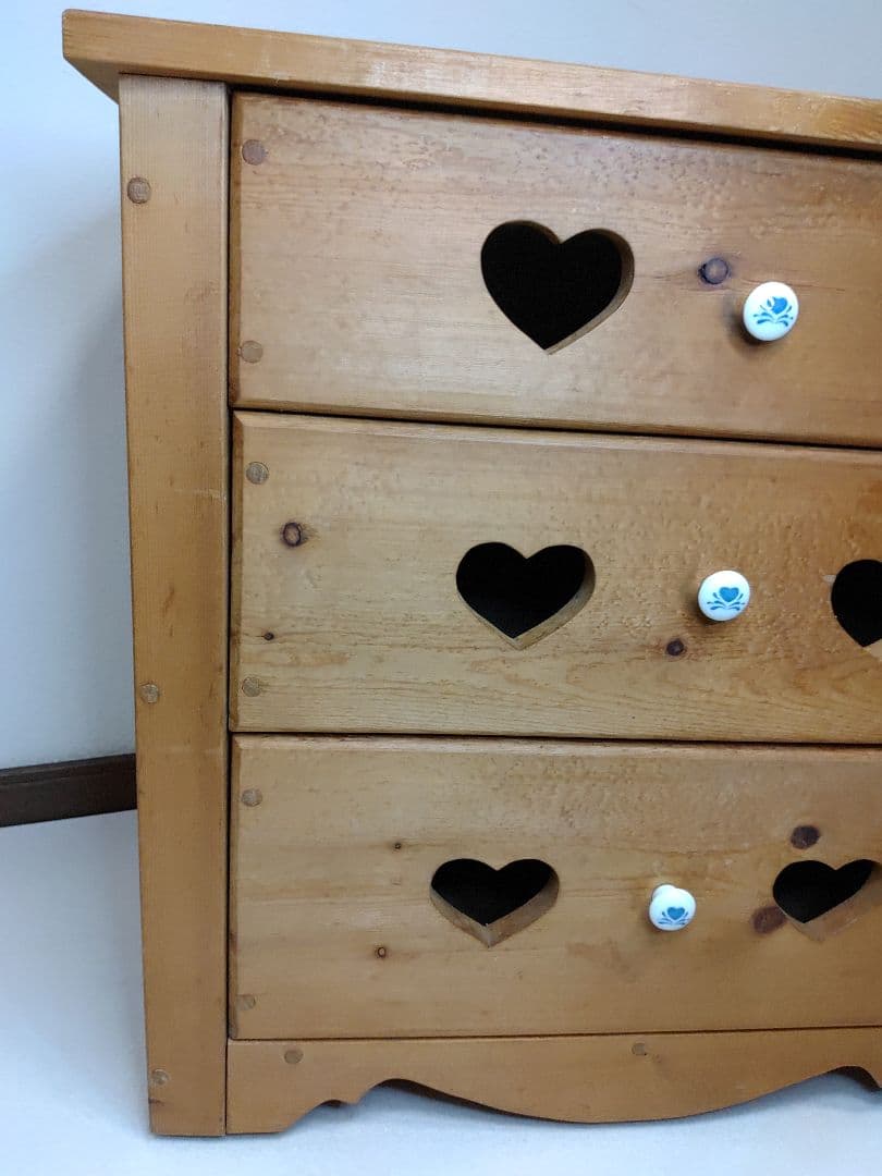 カントリー家具 アメリカン カントリー ハートチェスト 箪笥 キャビネット