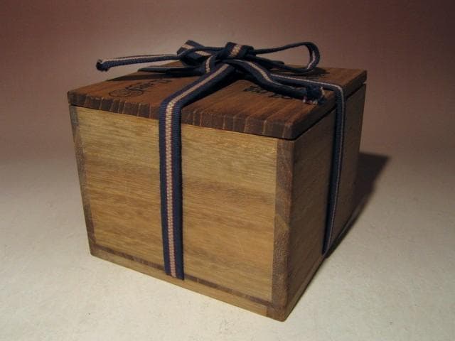 ☆出口王仁三郎　茶碗　耀碗【山王】☆独特な味わい深い景色☆a667