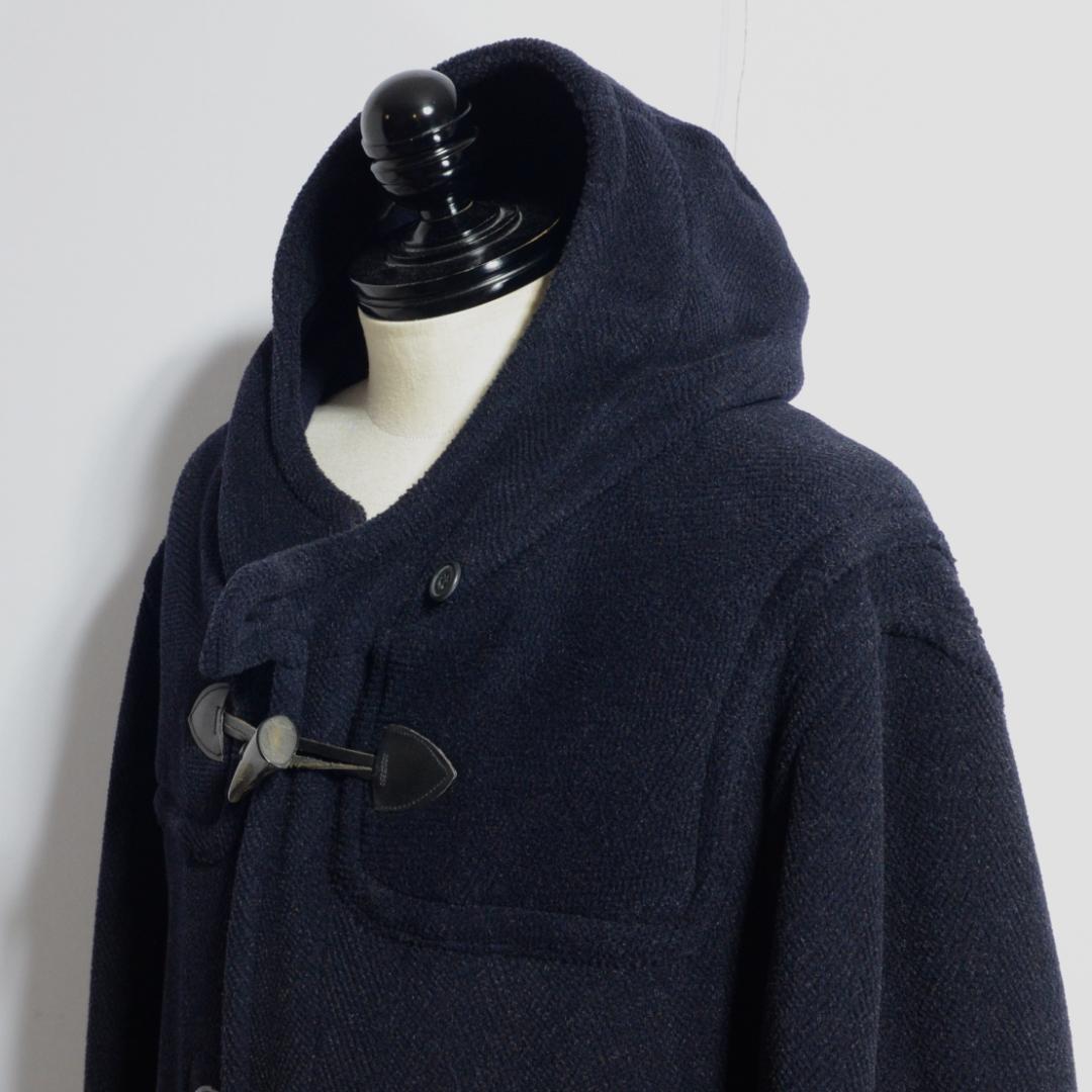 超レア極上品 ムーアブルックカットパイル ブルックスブラザーズ ダッフル 紺 L