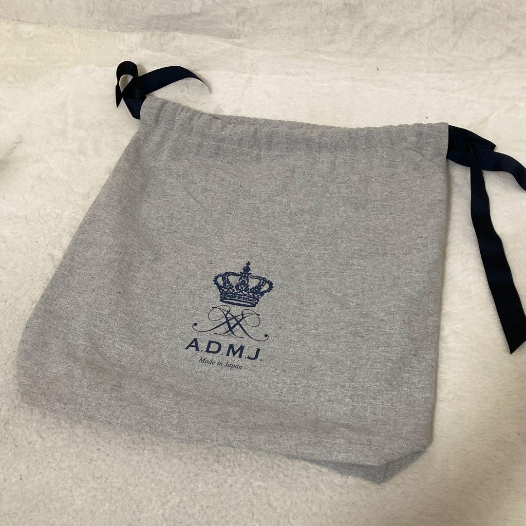 新品未使用 タグ付き ADMJ エーディーエムジェイ グレー ショルダーバッグ