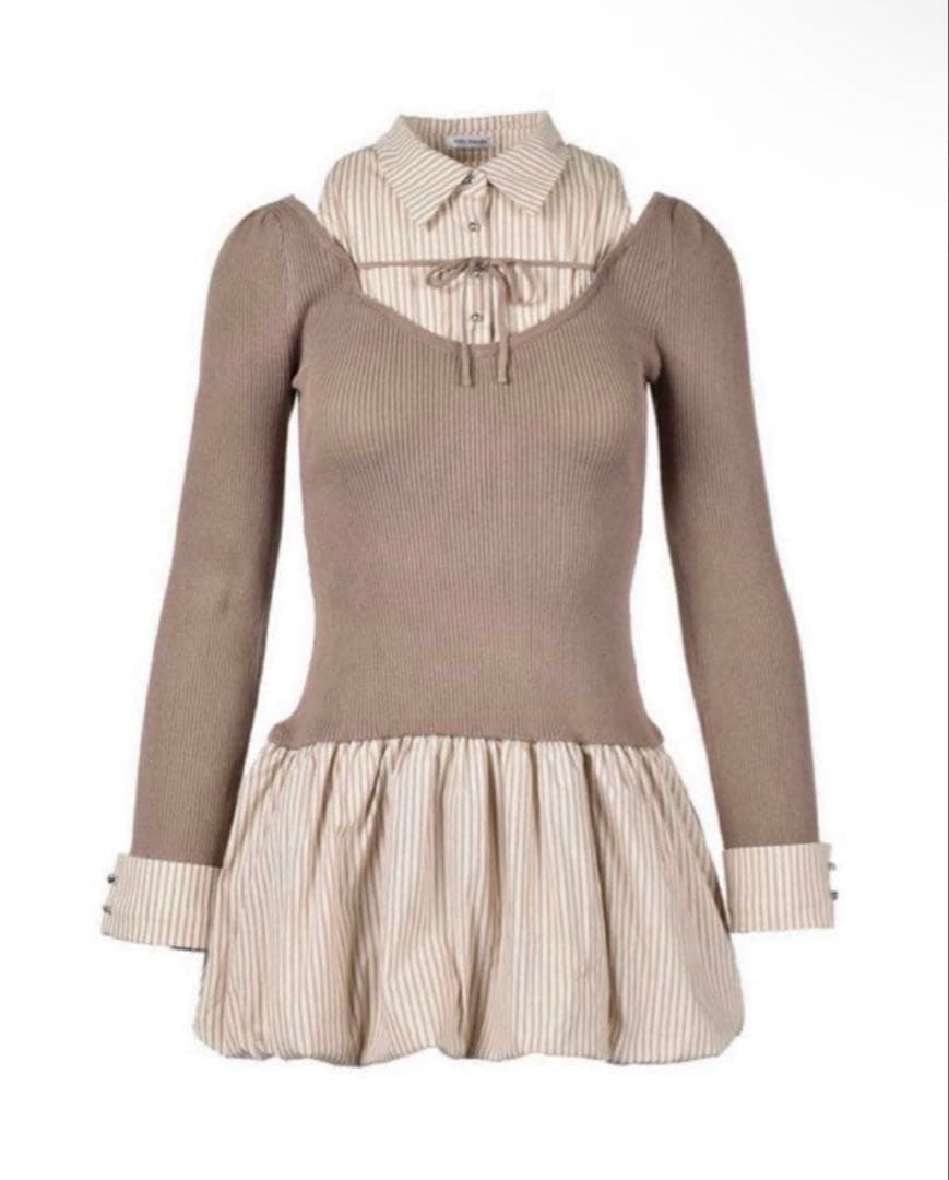 リリーエミュリ Rilly emulie ミニワンピース