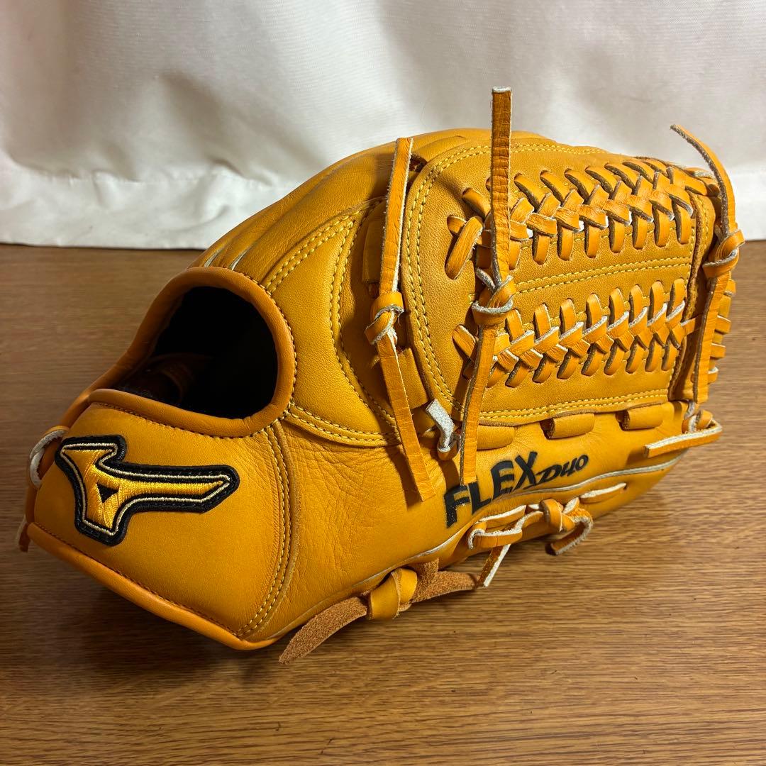 ミズノ フレックスデュオ 一般軟式 グローブ グラブ 内野手 極美品