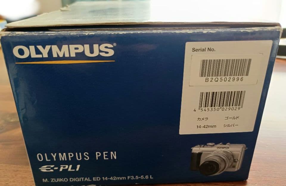 E-PL1 OLYMPUS デジタル一眼レフ ゴールド・シルバー