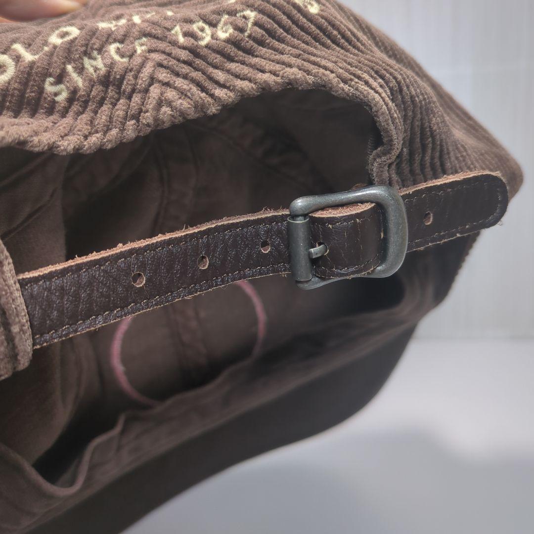 【美品】ラルフローレン　コーデュロイ　キャップ　POLO SKI CLUB